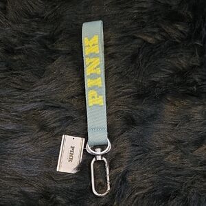 Victoria's Secret PINK Blue Keychain
